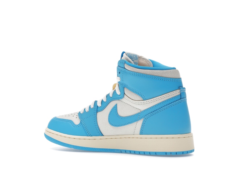 Air Jordan 1 Retro High OG Unc Reimagined (GS) - Dark Powder Blue/Dark Powder Blue-Sail - FD1437-402 - 21