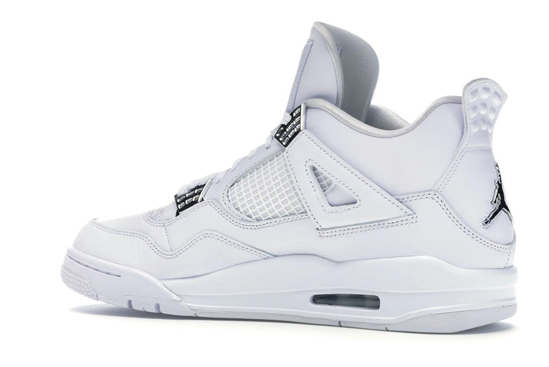 Air Jordan 4 Retro Pure Money (2017) - White/Metallic Silver-Pure Platinum - 308497-100 - 21