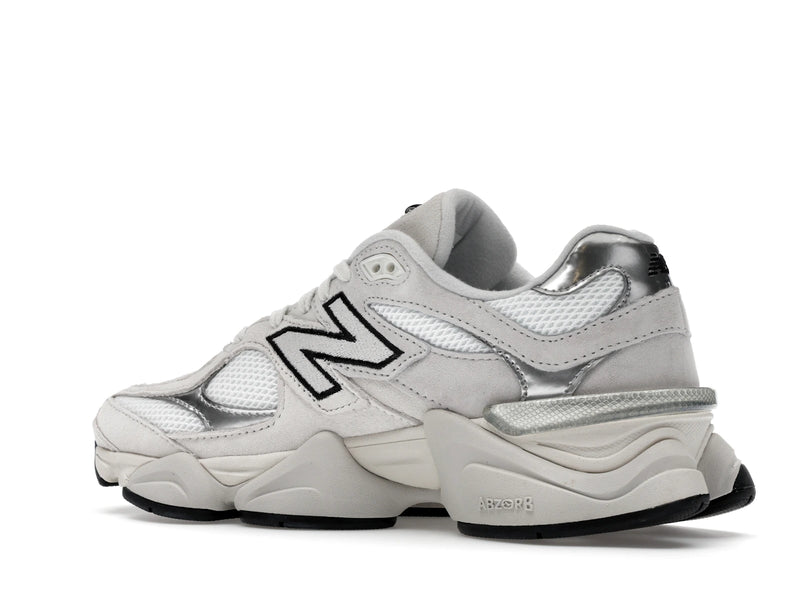 New Balance 9060 White Black Metallic Silver - White/Black/Metallic Silver - U9060JRB - 21