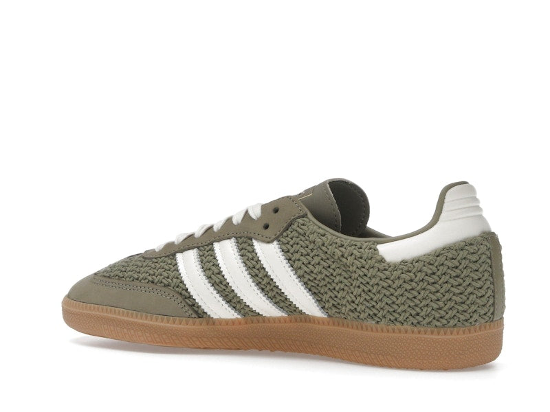 adidas Samba OG Crochet Pack Orbit Green (Women's) - Orbit Green/Cream White/Gum - JR9447 - 21