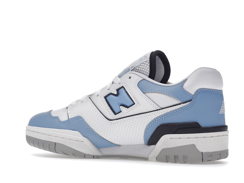 New Balance 550 White Carolina Blue - White/Carolina Blue/Black - BB550ZNA - 21