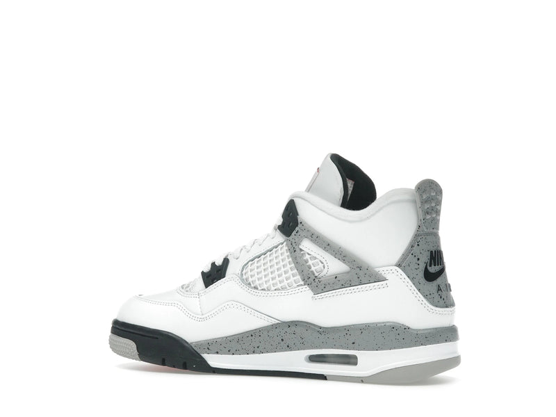 Air Jordan 4 Retro White Cement (2025) (GS) - Summit White/Fire Red-Tech Grey-Black - IB4171-100 - 21