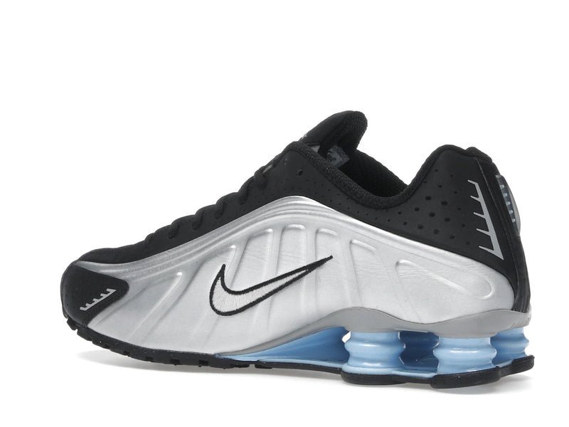 Nike Shox R4 Metallic Silver Black Psychic Blue - Metallic Silver/Black/Psychic Blue/Metallic Silver - HQ1988-004 - 21
