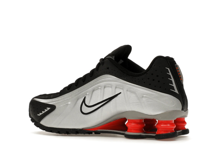 Nike Shox R4 Metallic Silver Black Picante Red (GS) - Metallic Silver/Black/Picante Red/Metallic Silver - CW2626-005 - 21