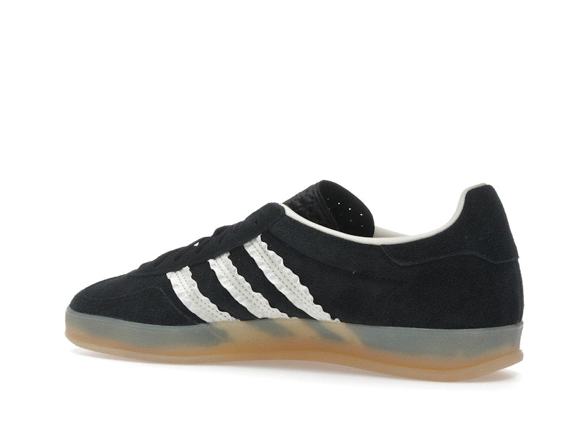 adidas Gazelle Indoor Core Black Cream White Gum (Women's) - Core Black/Cream White/Gum - JS1412 - 21