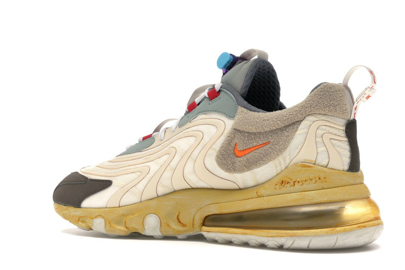 Nike Air Max 270 React Travis Scott - Light Cream/Dark Hazel-Mica Green-Starfish - CT2864-200 - 21