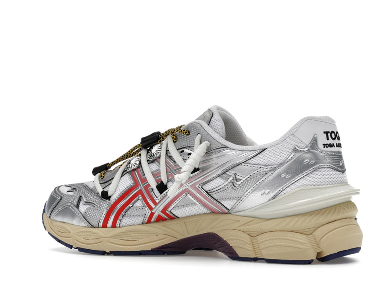 Asics Gel Cumulus 16 Toga White Red Pure Silver - White/Red/Pure Silver - 1203B115-100 - 21