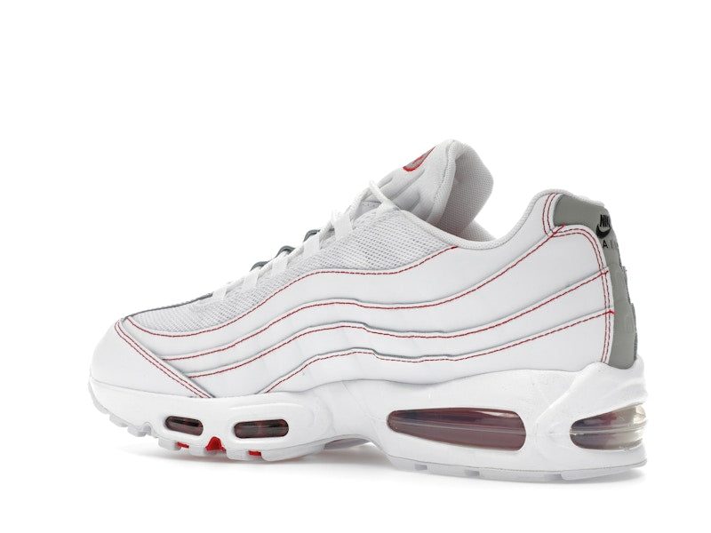 Nike Air Max 95 OG Big Bubble White University Red - White/University Red/Wolf Grey - IB7936-100 - 21