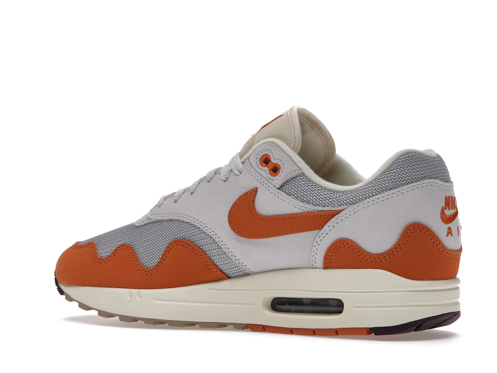 Nike Air Max 1 Patta Waves Monarch With Bracelet - Metallic Silver/Monarch-Pure Platinum - DH1348-001 - 21
