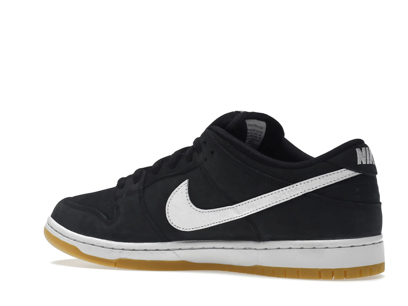 Nike SB Dunk Low Pro Black Gum - Black/White/Black/Gum Light Brown - CD2563-006 - 21