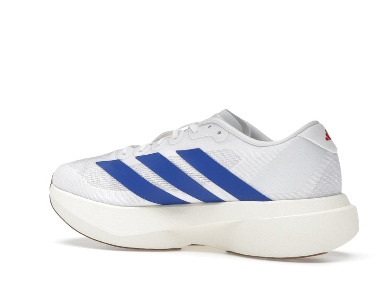 adidas Adizero Evo SL White Royal Blue - Cloud White/Royal Blue/Pure Ruby - JS4494 - 21