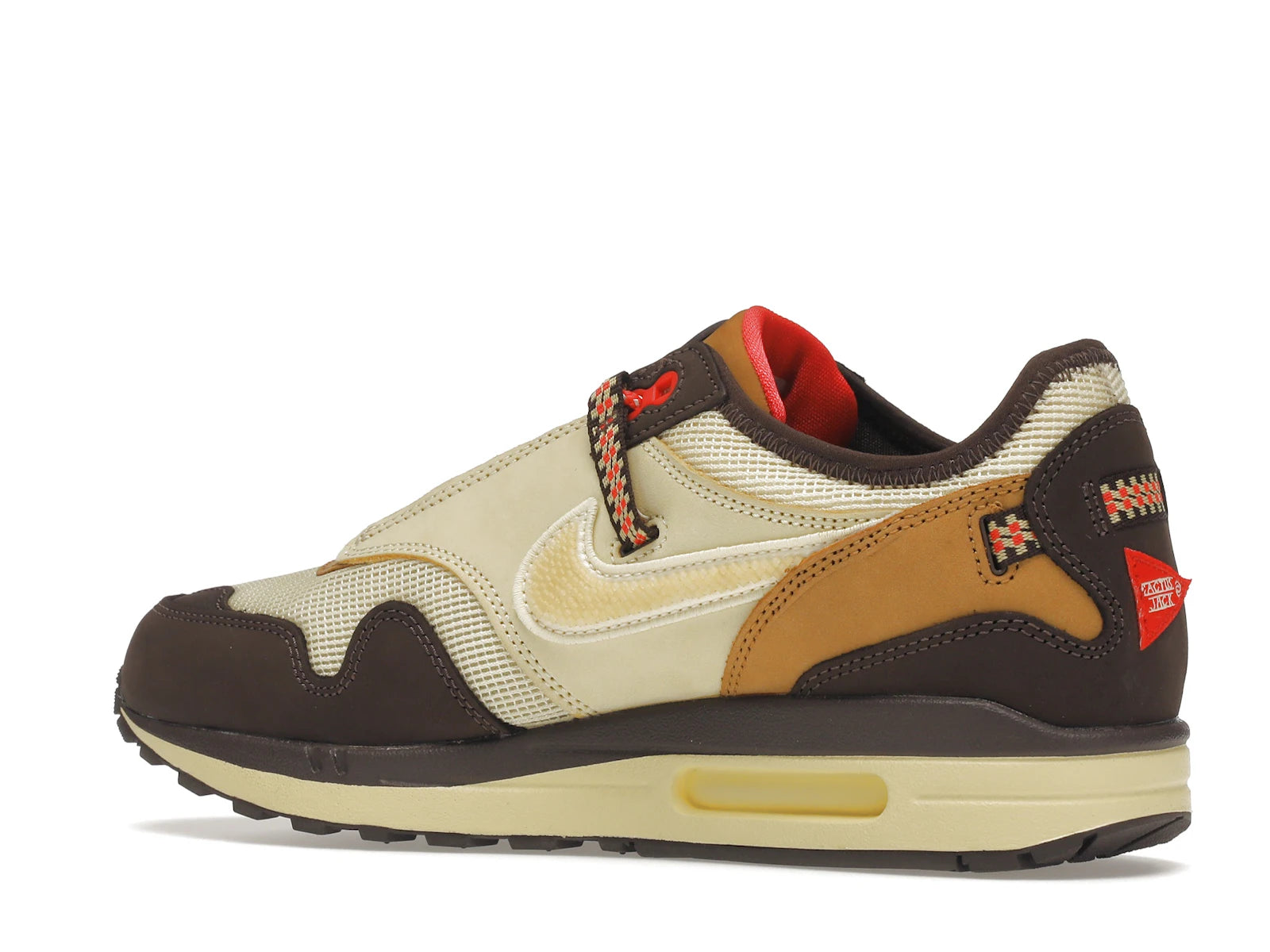 Nike Air Max 1 Travis Scott Baroque Brown - Baroque Brown/Lemon Drop-Wheat-Chile Red - DO9392-200 - 21