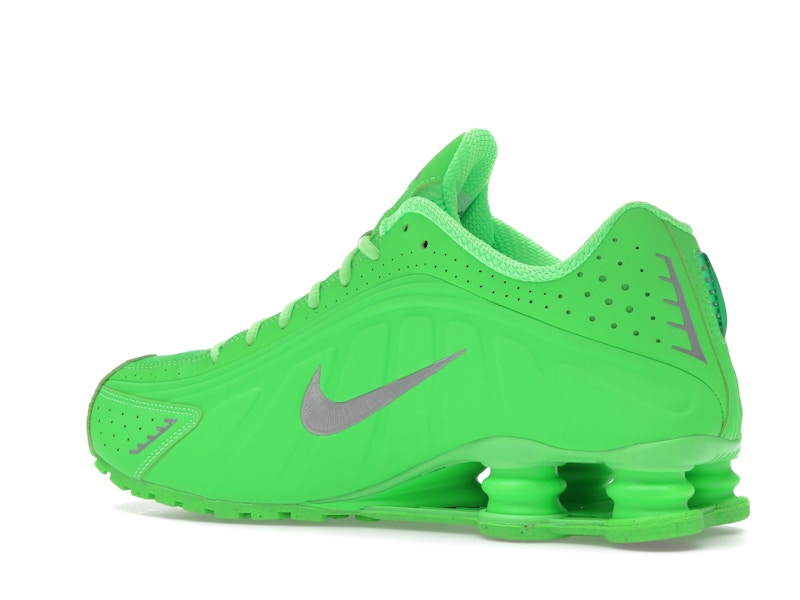 Nike Shox R4 Green Strike - Green Strike/Metallic Silver - HV0839-398 - 21