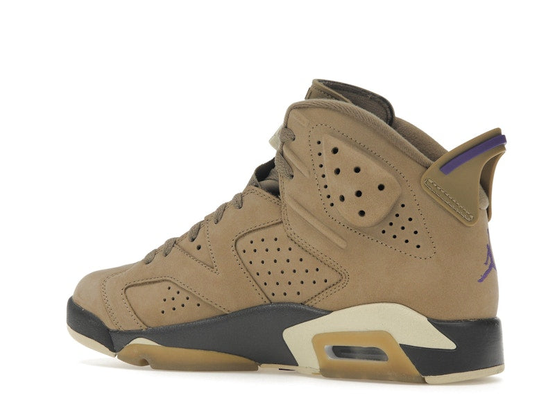 Air Jordan 6 Retro Gore Tex Brown Kelp - Brown Kelp/Team Gold/Shadow Brown/Court Purple - FD1643-300 - 21