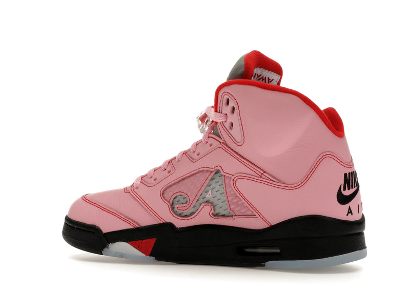 Air Jordan 5 Retro Awake Ny Arctic Pink - Arctic Pink/Metallic Silver-University Red-Black-White-Clear - DV4982-600 - 21