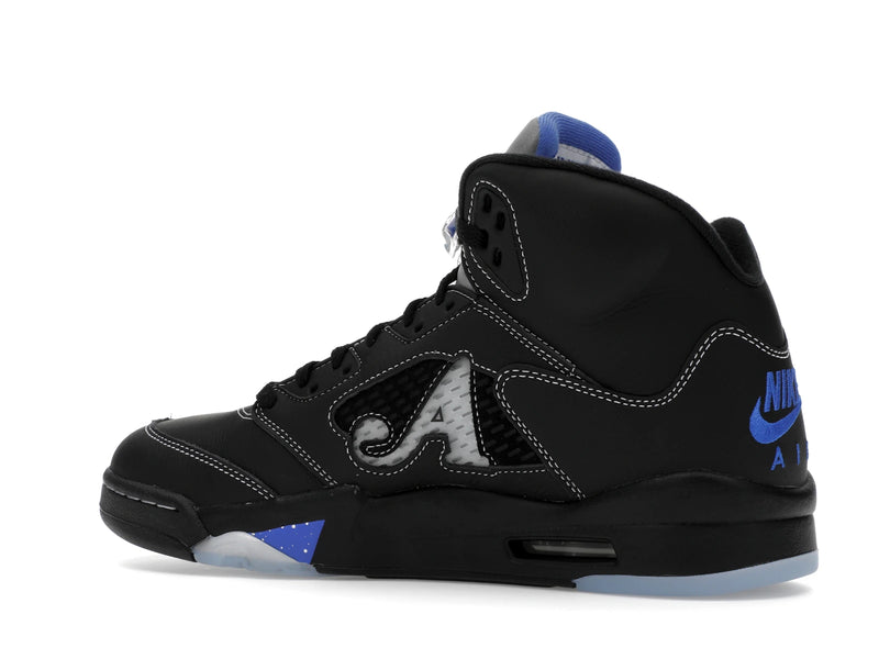 Air Jordan 5 Retro Awake Ny Black - Black/Racer Blue-Metallic Silver-White-Clear - DV4982-004 - 21