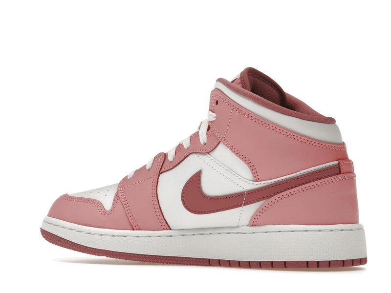 Air Jordan 1 Mid Valentines Day (2023) (GS) - Coral Chalk/Desert Berry/White - DQ8423-616 - 21