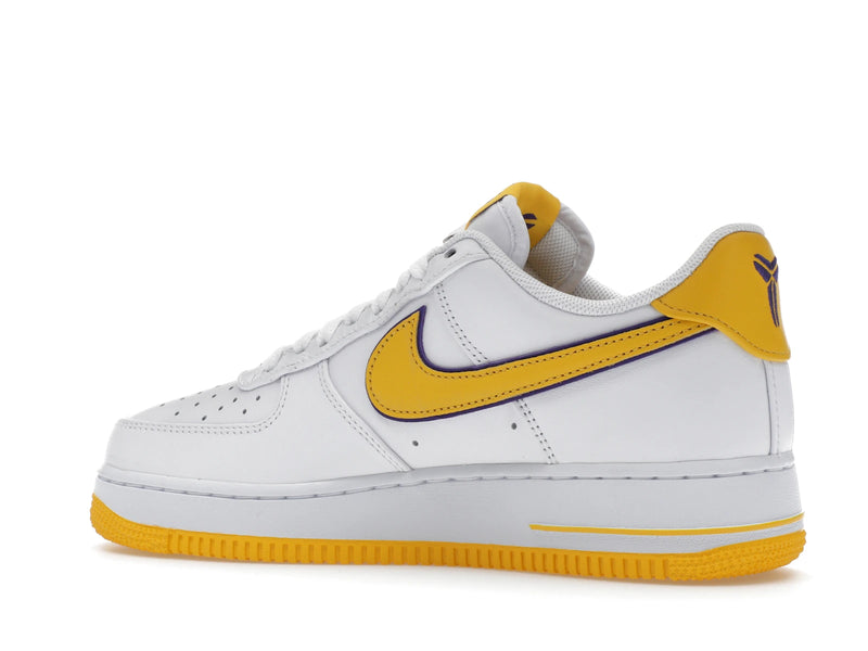 Nike Air Force 1 Low Kobe Bryant Lakers Home - White/Varsity Maize/Varsity Purple - FZ1151-100 - 21