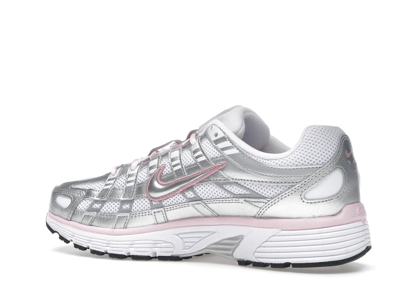 Nike P 6000 White Elemental Pink - White/Elemental Pink/Black/Metallic Silver - BV1021-108 - 21