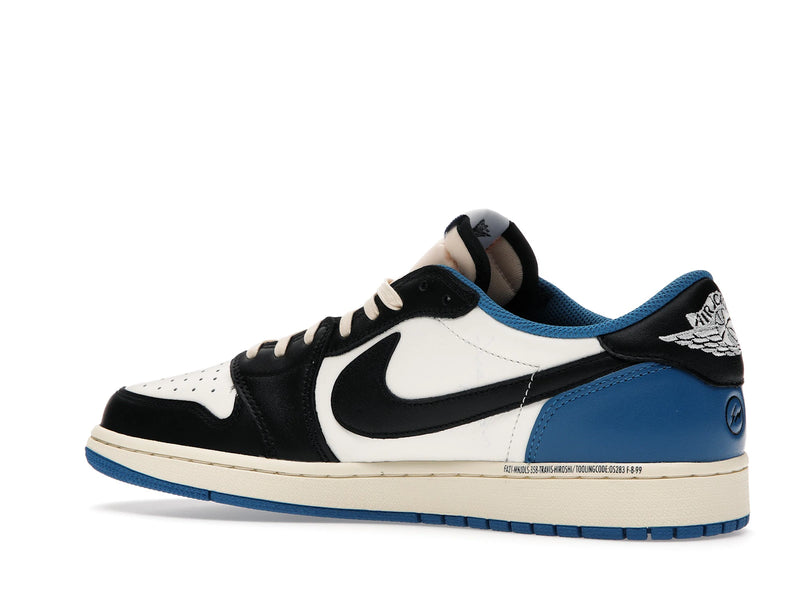 Air Jordan 1 Low Fragment Design X Travis Scott - White/Black-Royal-Sail - DM7866-140 - 21