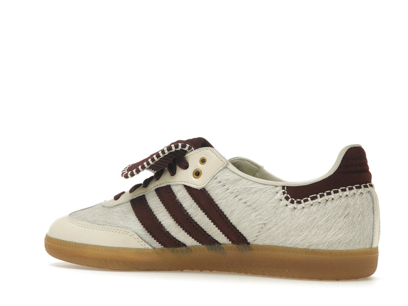 Adidas Samba Pony Wales Bonner Cream White - Cream White/Mystery Brown/Cream White - IE0586 - 21