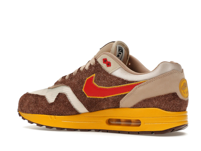 Nike Air Max 1 Swoosh Low Poly Big Head Origins - Light Chocolate/Hemp/Sand Drift/University Red - HV5776-200 - 21