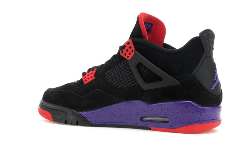 Air Jordan 4 Retro Raptors - Black/Court Purple-University Red - AQ3816-065 - 21