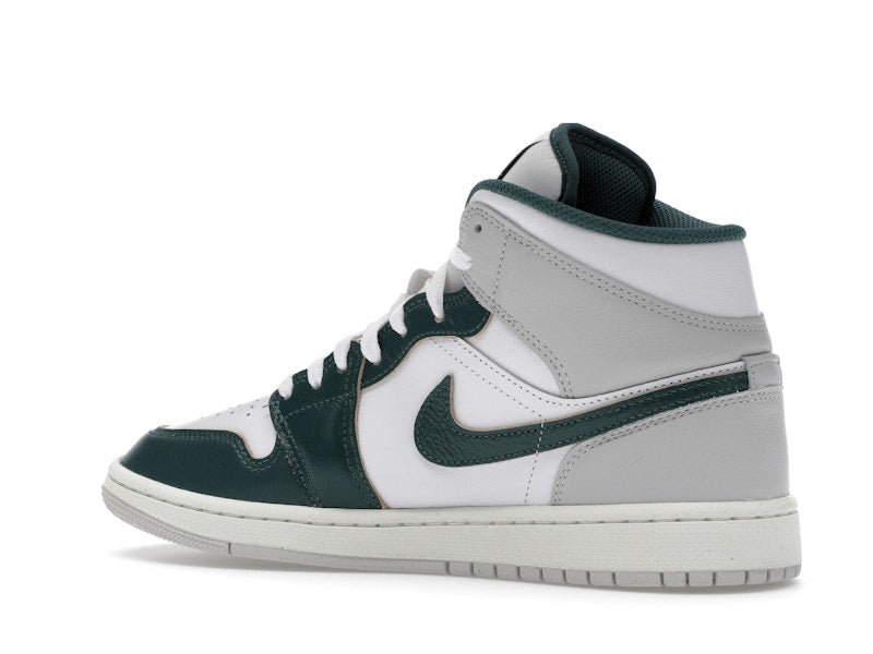 Air Jordan 1 Mid SE Oxidized Green - White/Sail/Neutral Grey/Oxidized Green - FQ7720-103 - 21