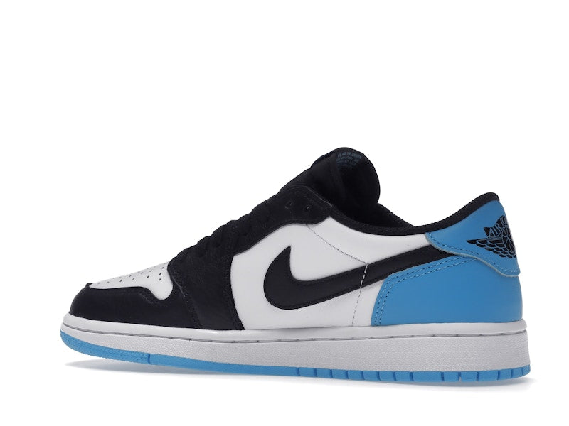 Jordan 1 Retro Low OG Black Dark Powder Blue (Women's) - vue 22