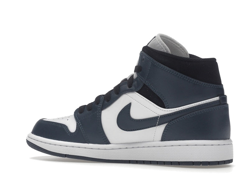 Air Jordan 1 Mid Dark Teal - Armory Navy/White-Black - 554724-411 - 21