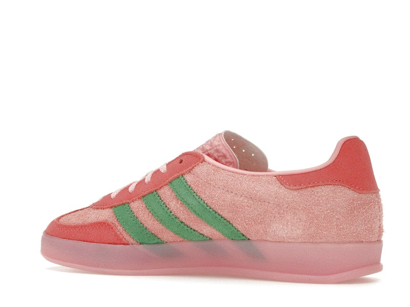 adidas Gazelle Indoor Semi Pink Spark Preloved Scarlet (Women's) - Semi Pink Spark/Preloved Green/Preloved Scarlet - IG6782 - 21