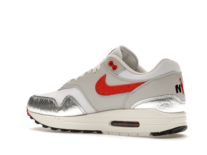 Nike Air Max 1 PRM SE Hot Sauce - White/Chile Red-Metallic Silver-Neutral Grey-Sail-Fir - HF7746-100 - 21