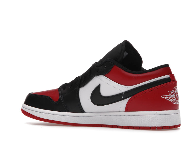 Air Jordan 1 Low Bred Toe - Gym Red/White-Black - 553558-612 - 21