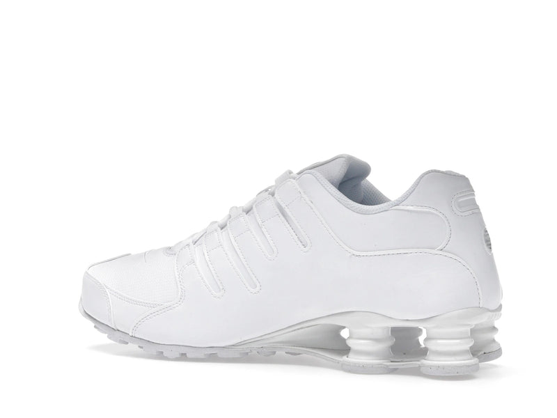 Nike Shox Nz Triple White - White/White - 378341-128 - 21