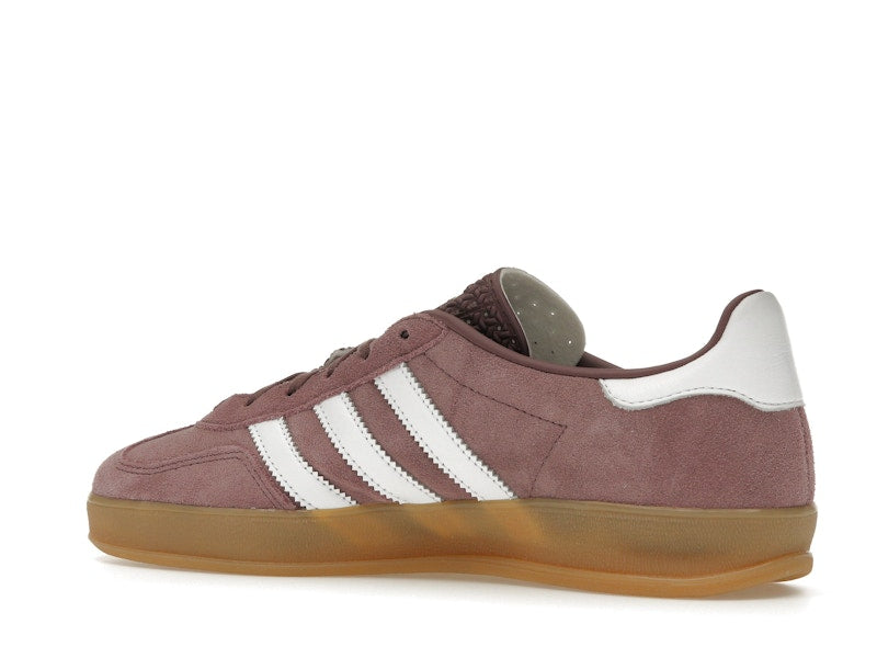 adidas Gazelle Indoor Shadow Fig (Women's) - Shadow Fig/Footwear White/Gum - IH5483 - 21