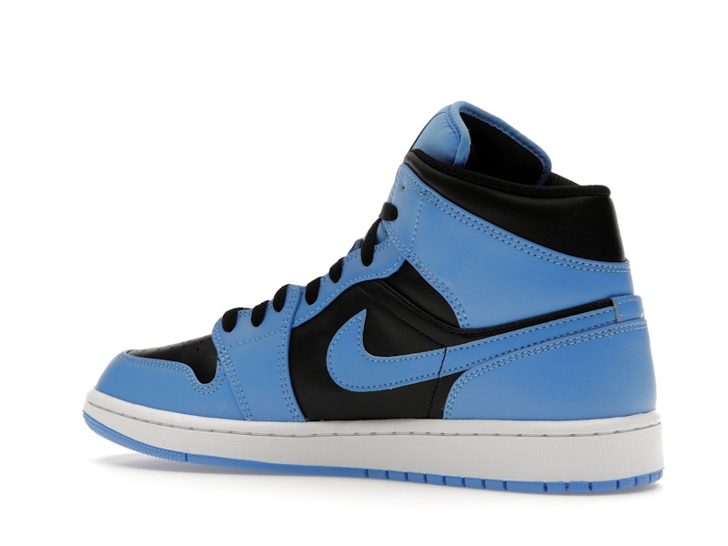 Air Jordan 1 Mid Azul Universitario Negro - vista 21