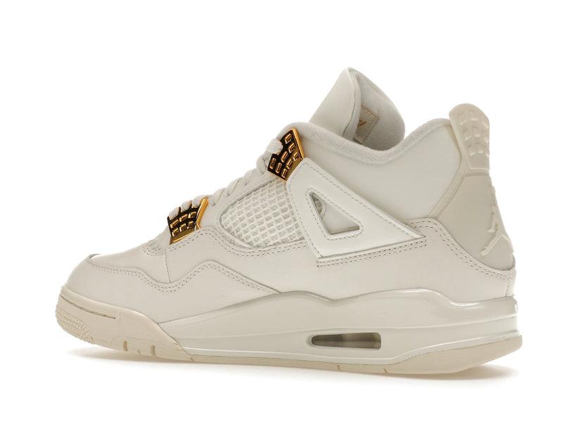 Air Jordan 4 Retro Metallic Gold - Sail/Metallic Gold/Black - AQ9129-170 - 21