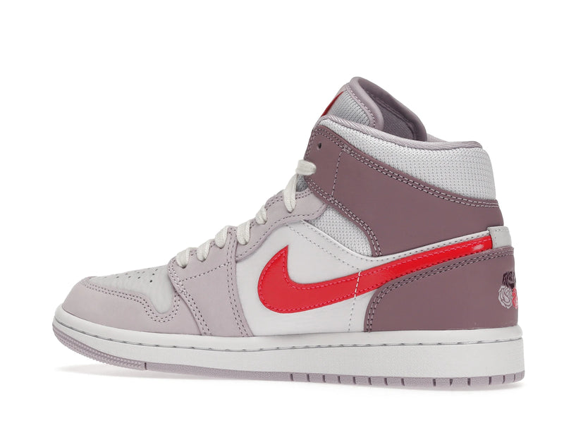 Air Jordan 1 Mid Valentines Day (2022) (W) - White/Pink-Crimson - DR0174-500 - 21
