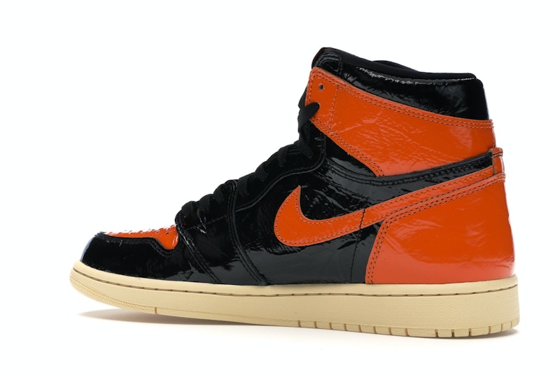 Air Jordan 1 Retro High Shattered Backboard 3 - Black/Pale Vanilla-Starfish - 555088-028 - 21