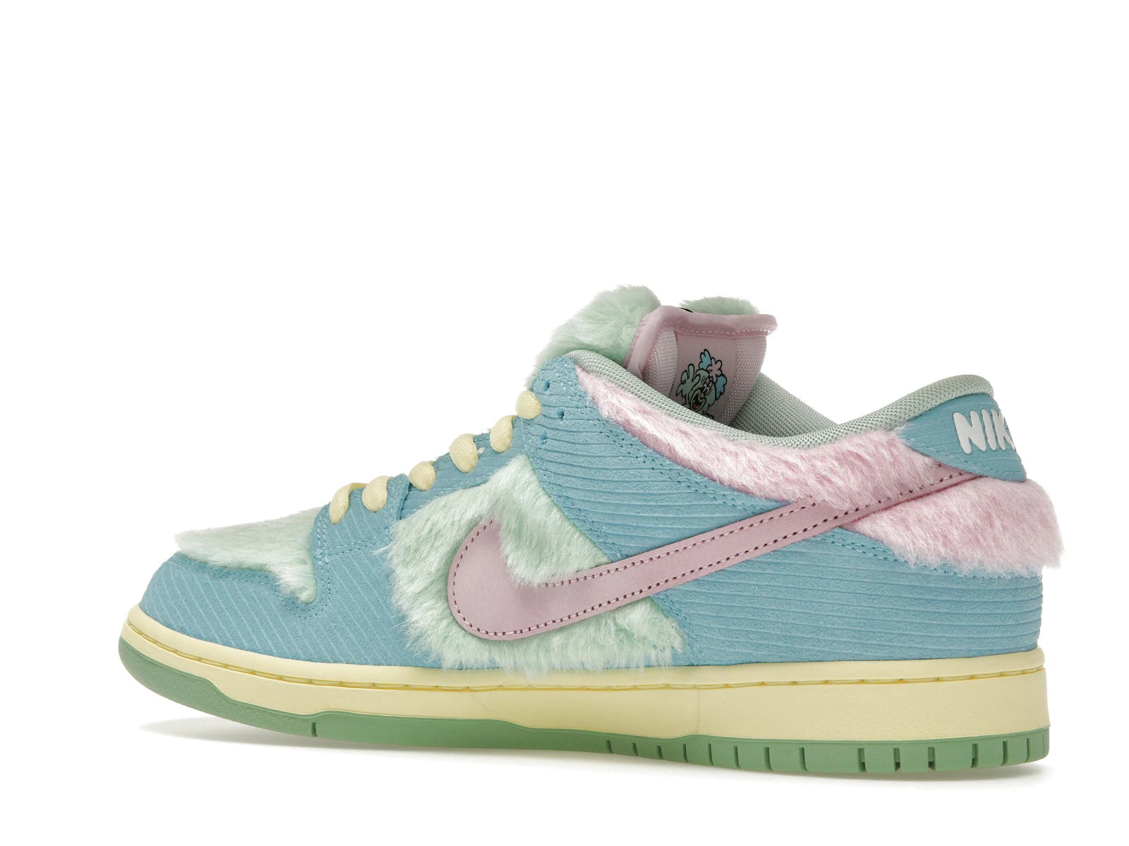 Nike SB Dunk Low Verdy Visty - Blue Gaze/Light Arctic Pink/Bicycle Yellow - FN6040-400 - 21
