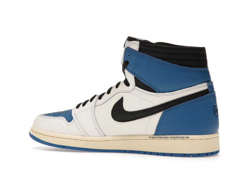 Air Jordan 1 High OG SP Fragment Design X Travis Scott - Sail/Black-Military Blue-Shy Pink - DH3227-105 - 21