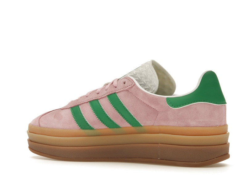 adidas Gazelle Bold True Pink (Women's) - True Pink/Green/Cloud White - IE0420 - 21