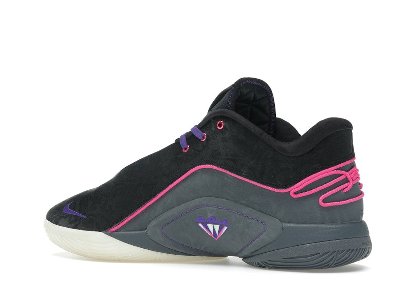 Nike LeBron 22 Blacklight - Black/Laser Fuchsia/Dark Grey/Field Purple/Guava Ice/Vapor Green - FZ1094-001 - 21