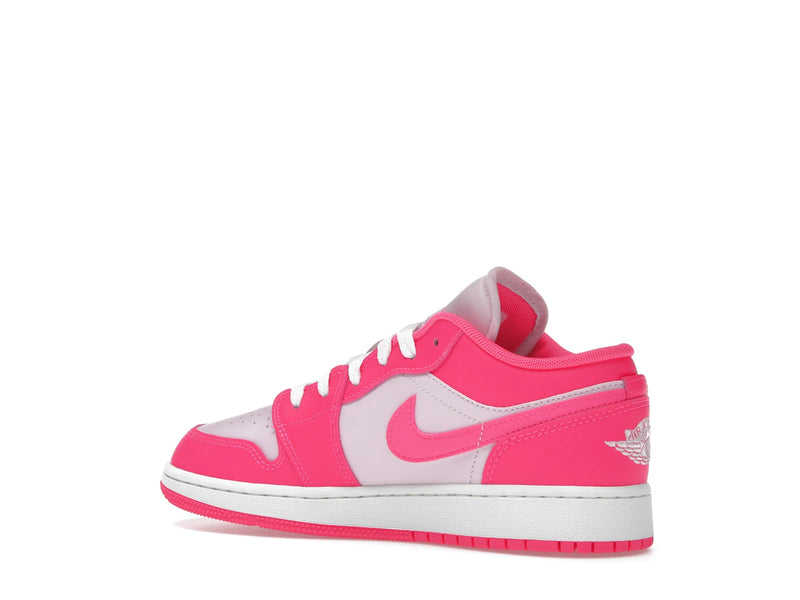 Air Jordan 1 Low Valentines Day (GS) - Pink Foam/Hyper Pink/Sail - 553560-661 - 21