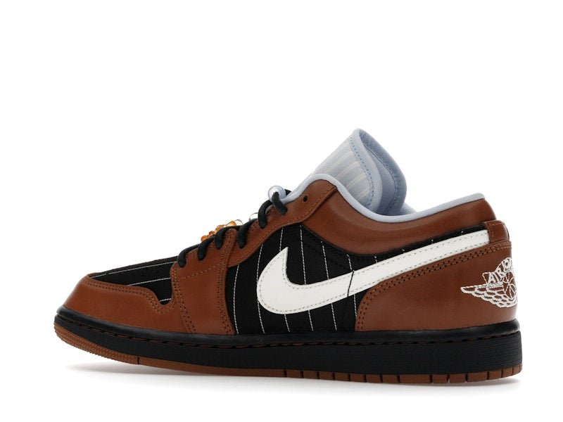 Jordan 1 Low SE Black Sail Light British Tan - vue 22
