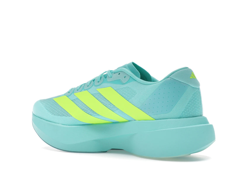 Adidas Adizero Evo SL Flash Aqua Lucid Lemon - Flash Aqua/Lucid Lemon/Mint Ton - JS4506 - 22