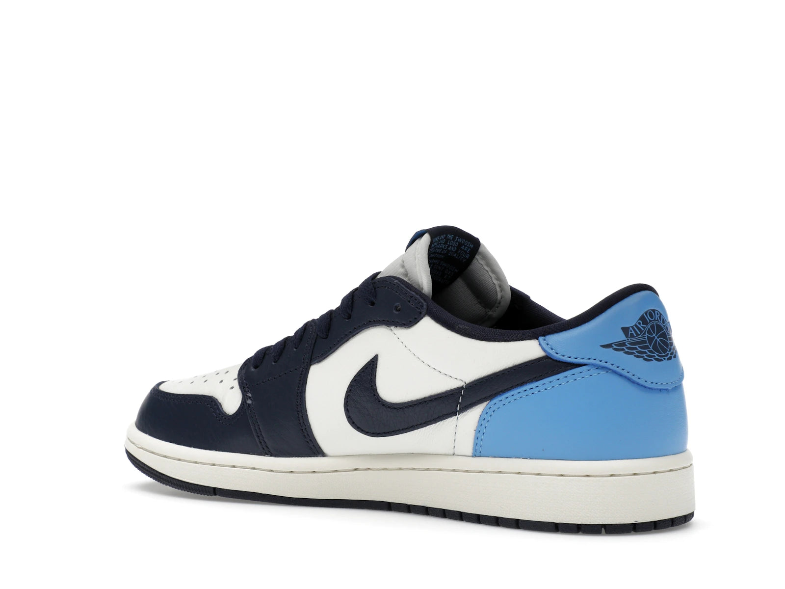 Air Jordan 1 Low OG Obsidian Unc - Obsidian/University Blue-Sail - CZ0790-400 - 22