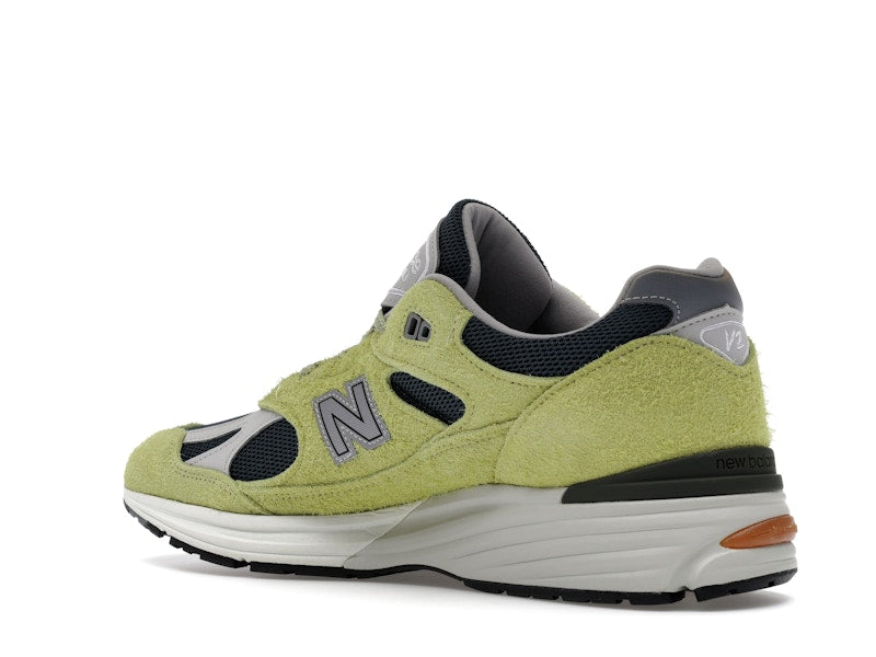 New Balance 991v2 MiUK Grape Sorbet - Beechnut/Trekking Green - U991GT2 - 22