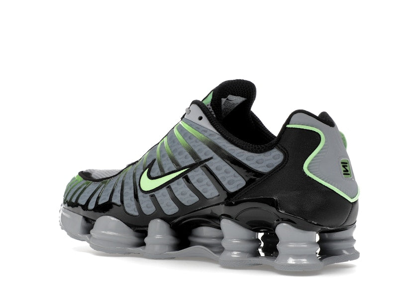 Nike Shox Tl Wolf Grey Lime Blast - Wolf Grey/Lime Blast-Black - AV3595-005 - 22