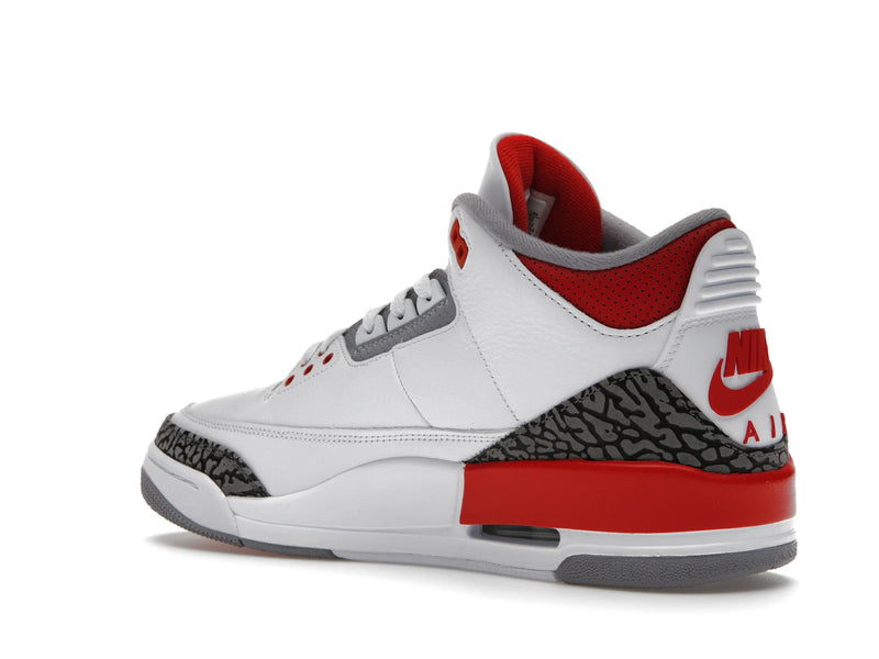 Air Jordan 3 Retro Fire Red (2022) - White/Fire Red/Cement Grey/Black - DN3707-160 - 22